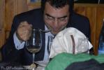 I soci delle Delegazioni Epulae di Bracciano impegnati col metodo Sabrage in occasione del secondo compleanno di Epulae a Venezia