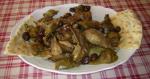 Agnello con carciofi e olive 