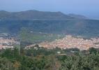 Castelbuono: veduta da contrada Liccia