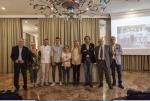 Premio lunelli - al centro della foto Davide Secco e Aurora Coassin  