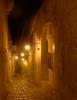Notturno stradina di Matera