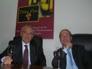 Il vice sindaco di Quartu S.Elena Antonio Lai e il presidente di Botteghe in Piazza Massimo Mascia