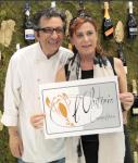 Lo Chef Ignazio Mondin con la moglie Dina. 