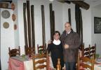 Pietrina Lecca con l’ amico Angelo Concas 