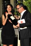 Luca Dini, premiato da Barbara Borraccia 