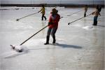 NY Times: Sea salt being harvested in Sumenep on Madura Island, Indonesia. 