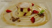 sfogliatina alle fragole e zabaione