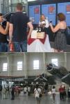 Degustazione di Turriga nell’Hangar Skema del Museo Storico dell’Aeronautica 