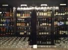 Vetrina vini del ristorante dell’Hotel Wulfenia 