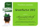 Premio Greenfactor 2012